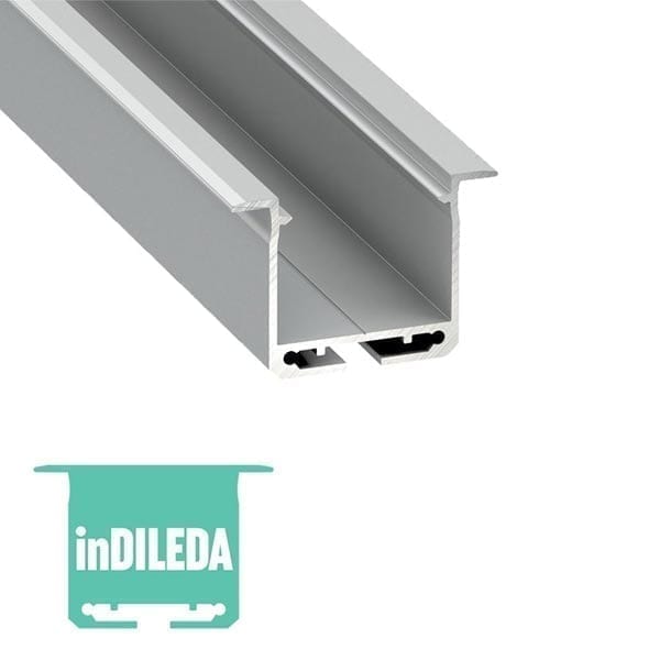 Built-in LED profile inDILEDA