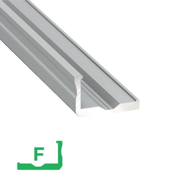 Paviršinis LED profilis F