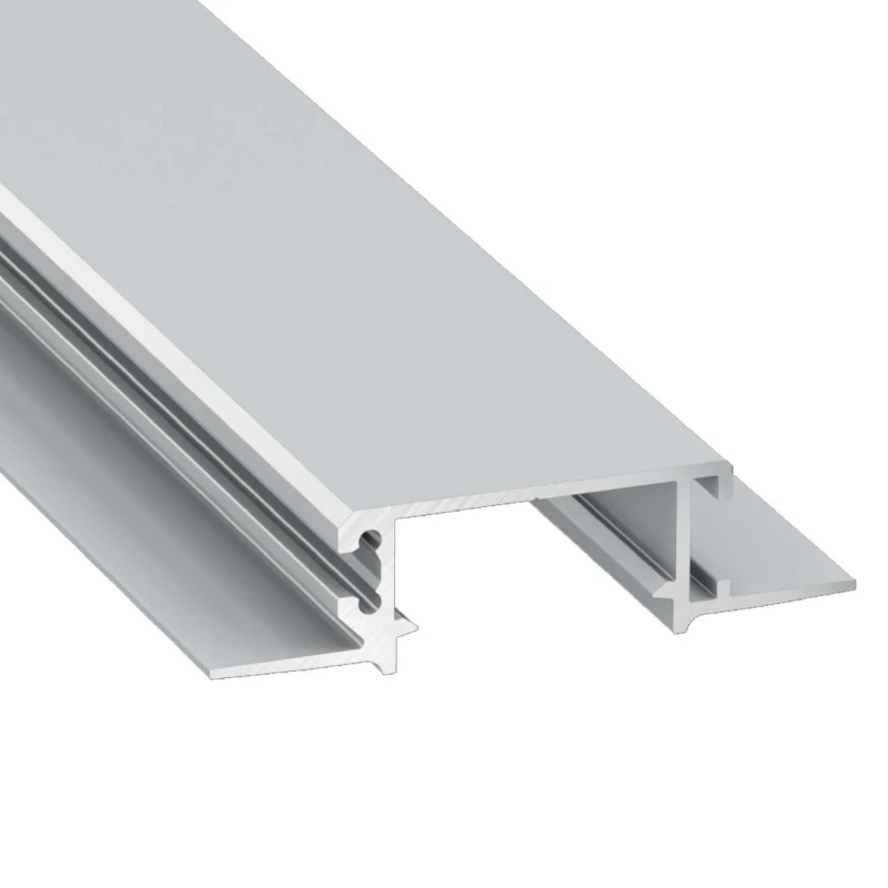 Sealable LED profile ZATI, anodized aluminum 2m