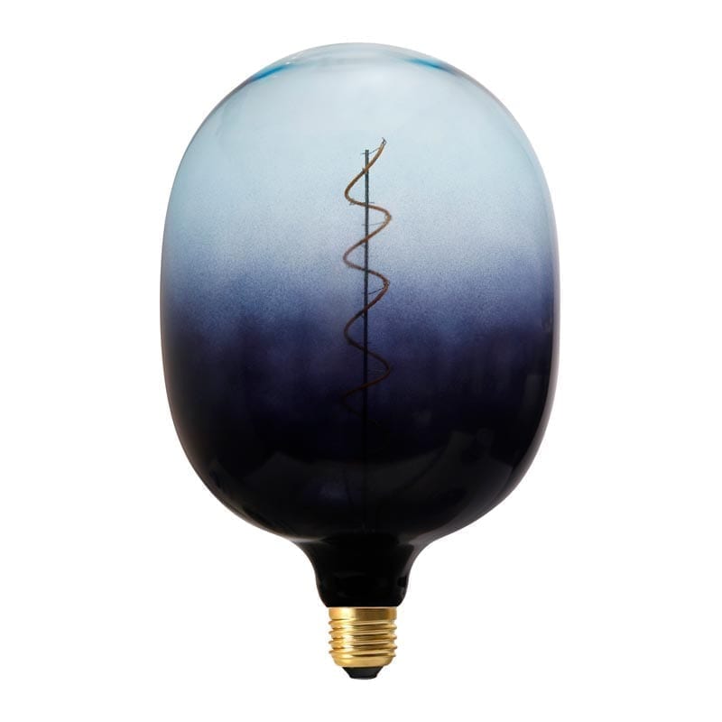 Vintage LED lamp Coriandoli Deep Blue Egg