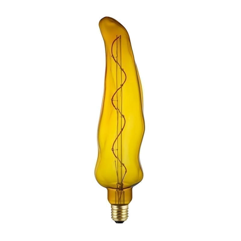 Vintage LED bulb Peperone Yellow