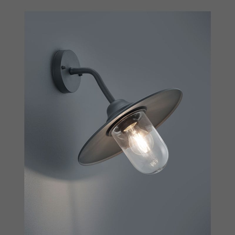 Outdoor wall lamp Brenta Anthracite