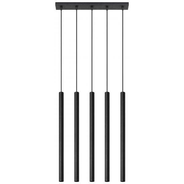 Hanging lamp Pastelo 5 Black