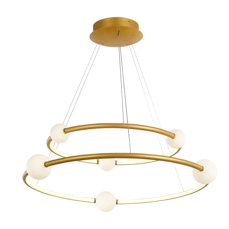 Suspended LED lamp Lausanne 2A Gold