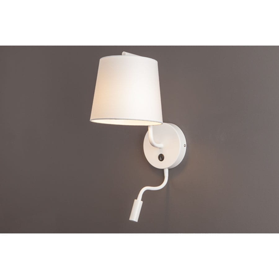 Wall lamp Chicago WH + LED