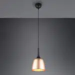 Pakabinamas šviestuvas Chiron 1 žalvaris ø20