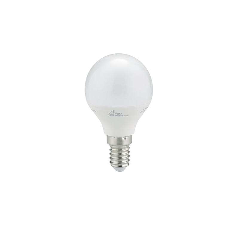 4W E14 LED lemputė BULB 3000K, šiltai balta