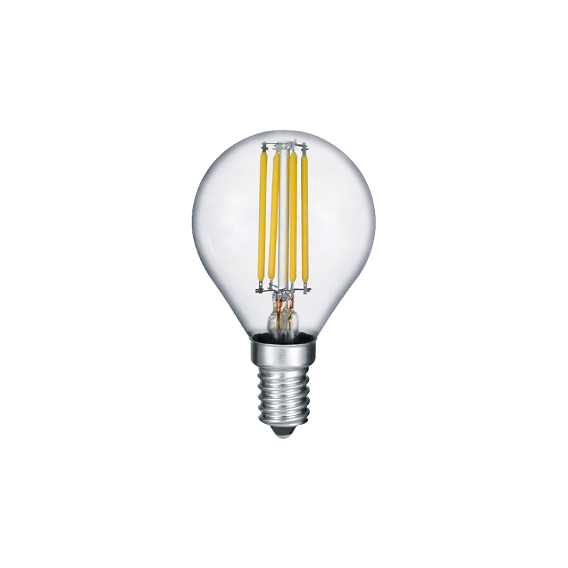 4W E27 LED Lemputė Crystal Amber