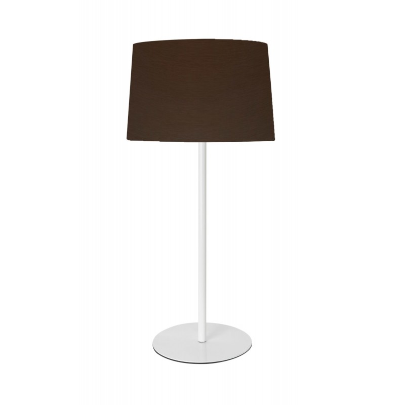 The cover of the table lamp Basic 180R is brown