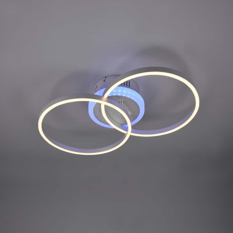Lubinis LED šviestuvas Aaron Nikelis RGBW