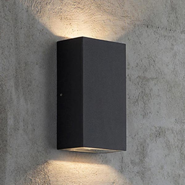 Outdoor wall lamp Rold Kubi black