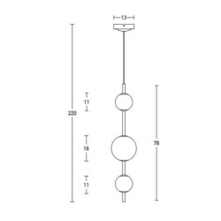 12W Sieninis lauko šviestuvas 67138A/B/W Juodas 3000K IP54