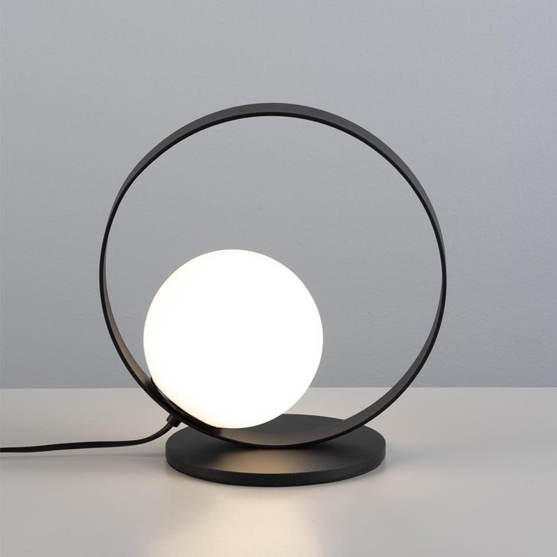 Table LED lamp Halo black