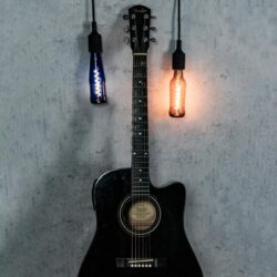 Dekoratyvinė LED lemputė Bottle ruda