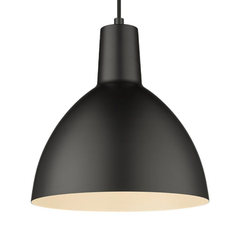 Hanging lamp Metropole ⌀ 25 black