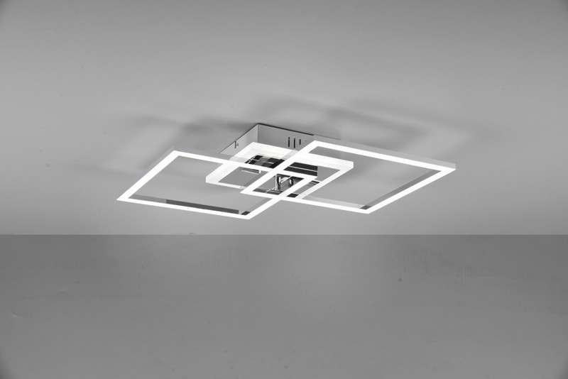 LED ceiling lamp Venida chrome