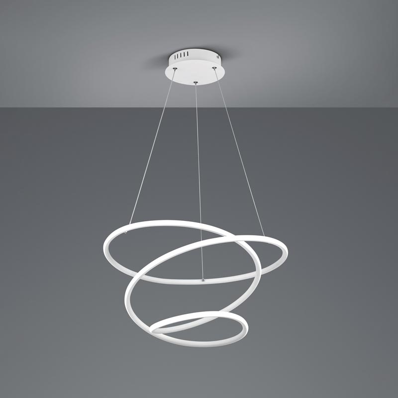 Hanging LED lamp Bologna white
