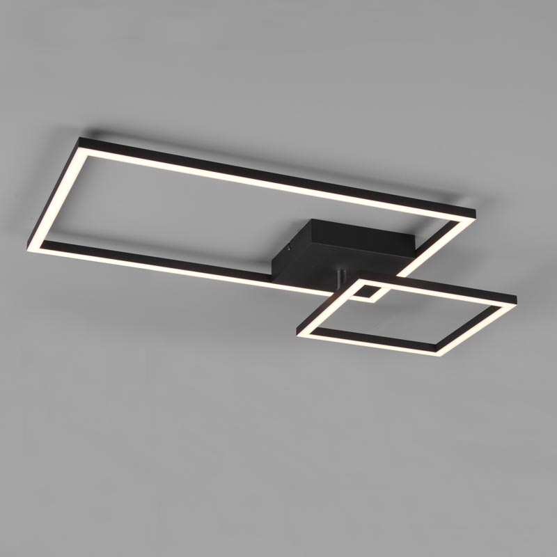 Ceiling LED lamp Padella 4000K black