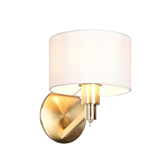 Wall lamp Cassio matt brass