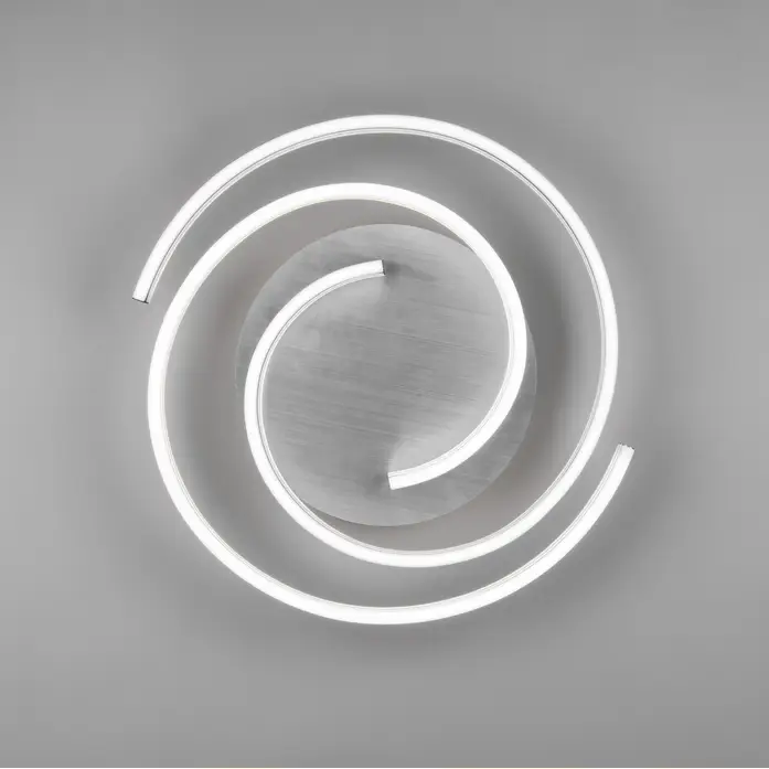 Lubinis LED šviestuvas Carrera pilkas
