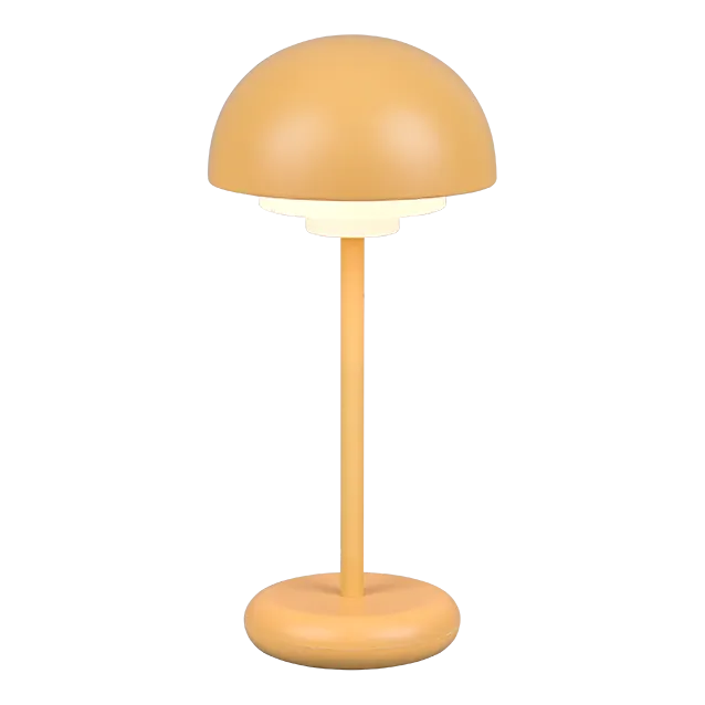 Table outdoor LED lamp Elliot yellow