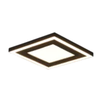 Lubinis LED šviestuvas Carus SQ20 juodas
