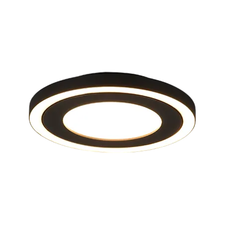 Lubinis LED šviestuvas Carus R20 juodas
