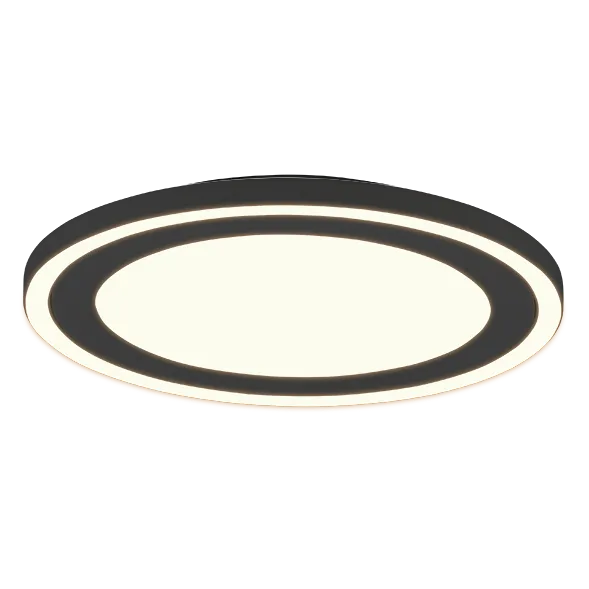 LED ceiling lamp Carus R34 black