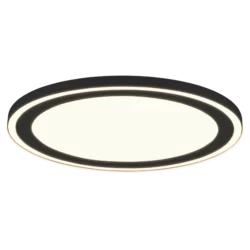 Lubinis LED šviestuvas Carus R43 juodas