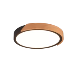 LED ceiling lamp Jano black