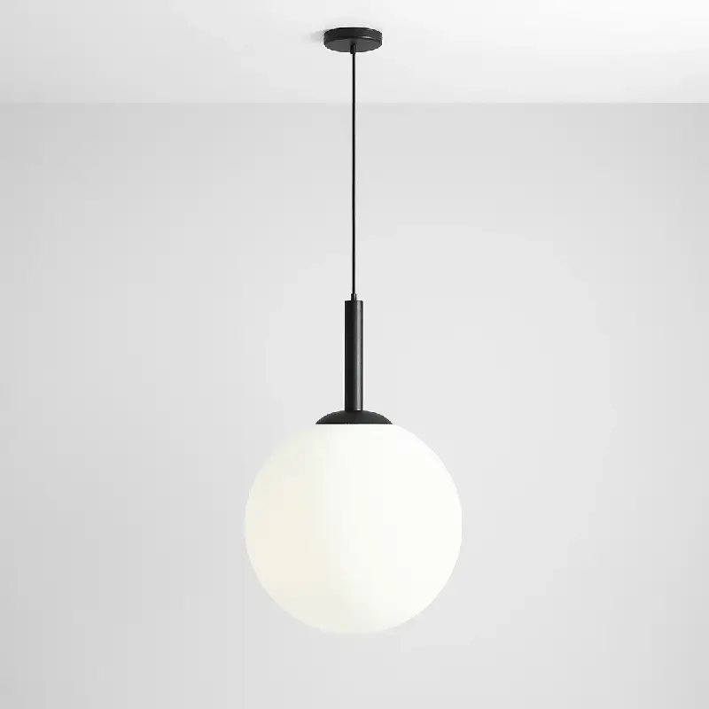Hanging lamp Bosso black ⌀50