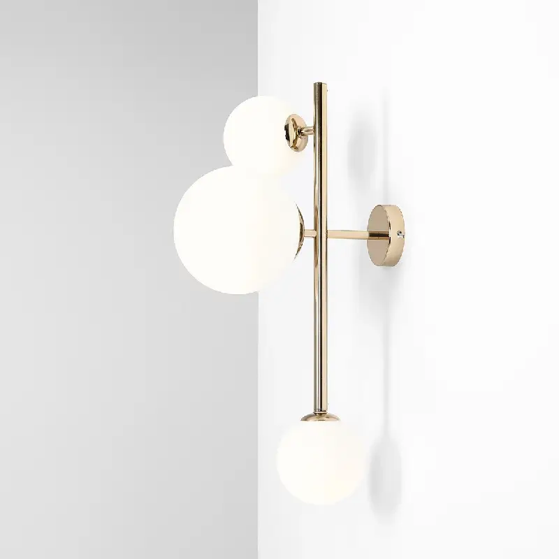 Wall lamp Dione 3 gold
