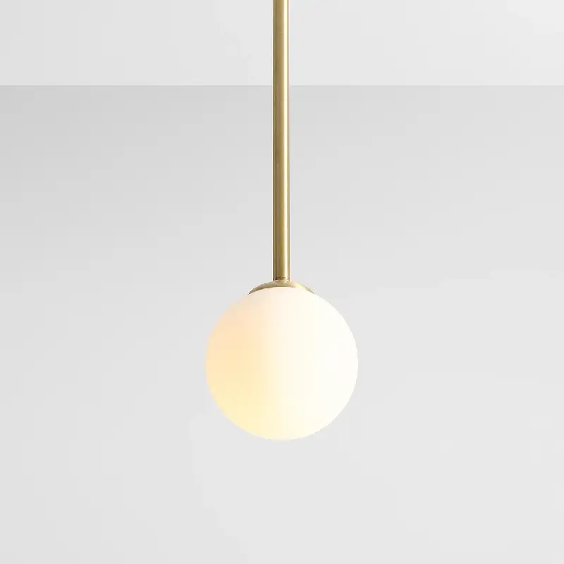 Pinne Medium ceiling lamp in brass color