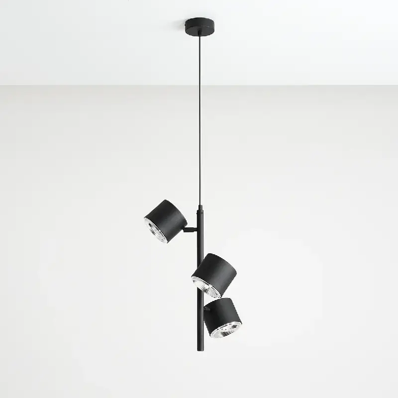 Hanging lamp Bot 3 black