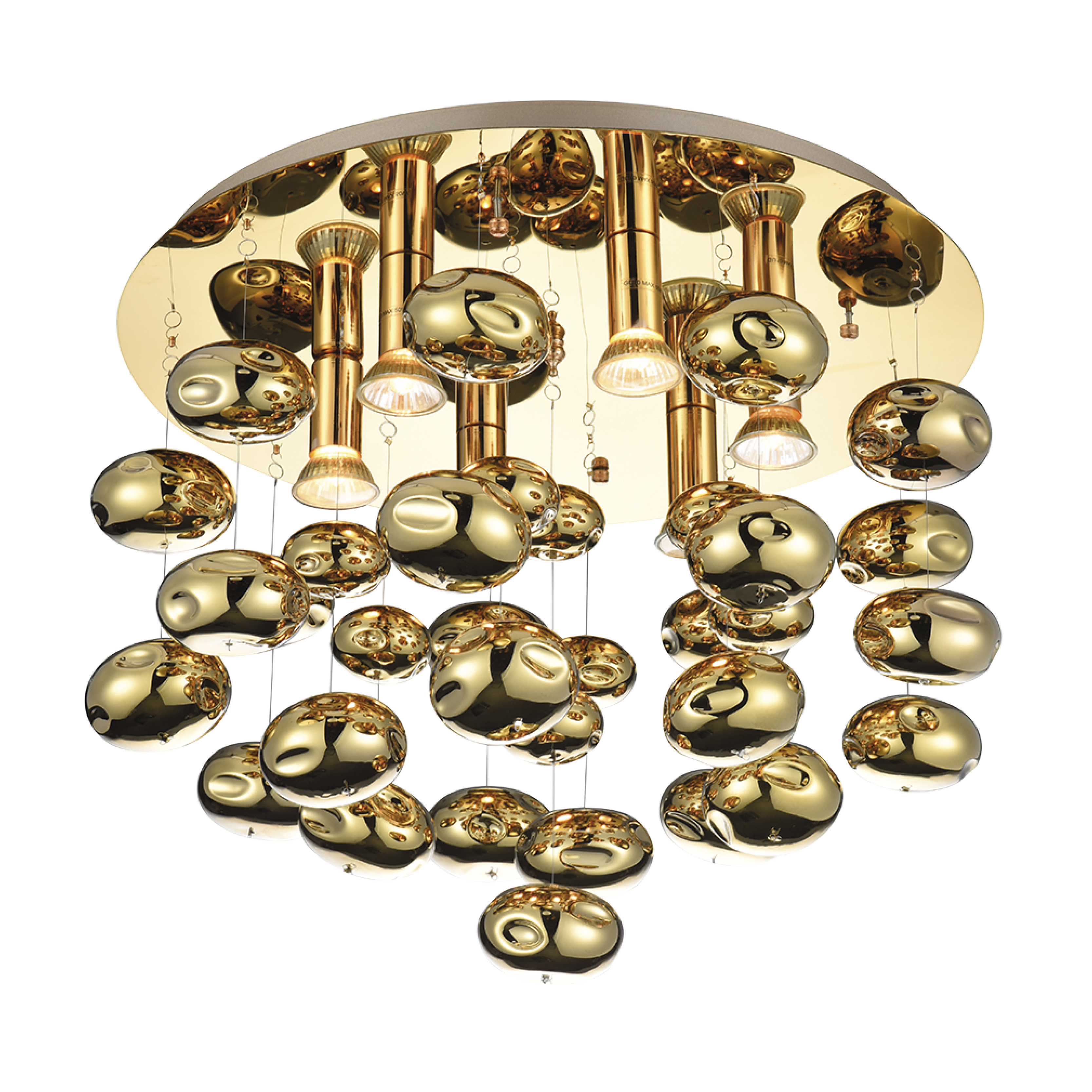 Ceiling lamp Luvia S Gold