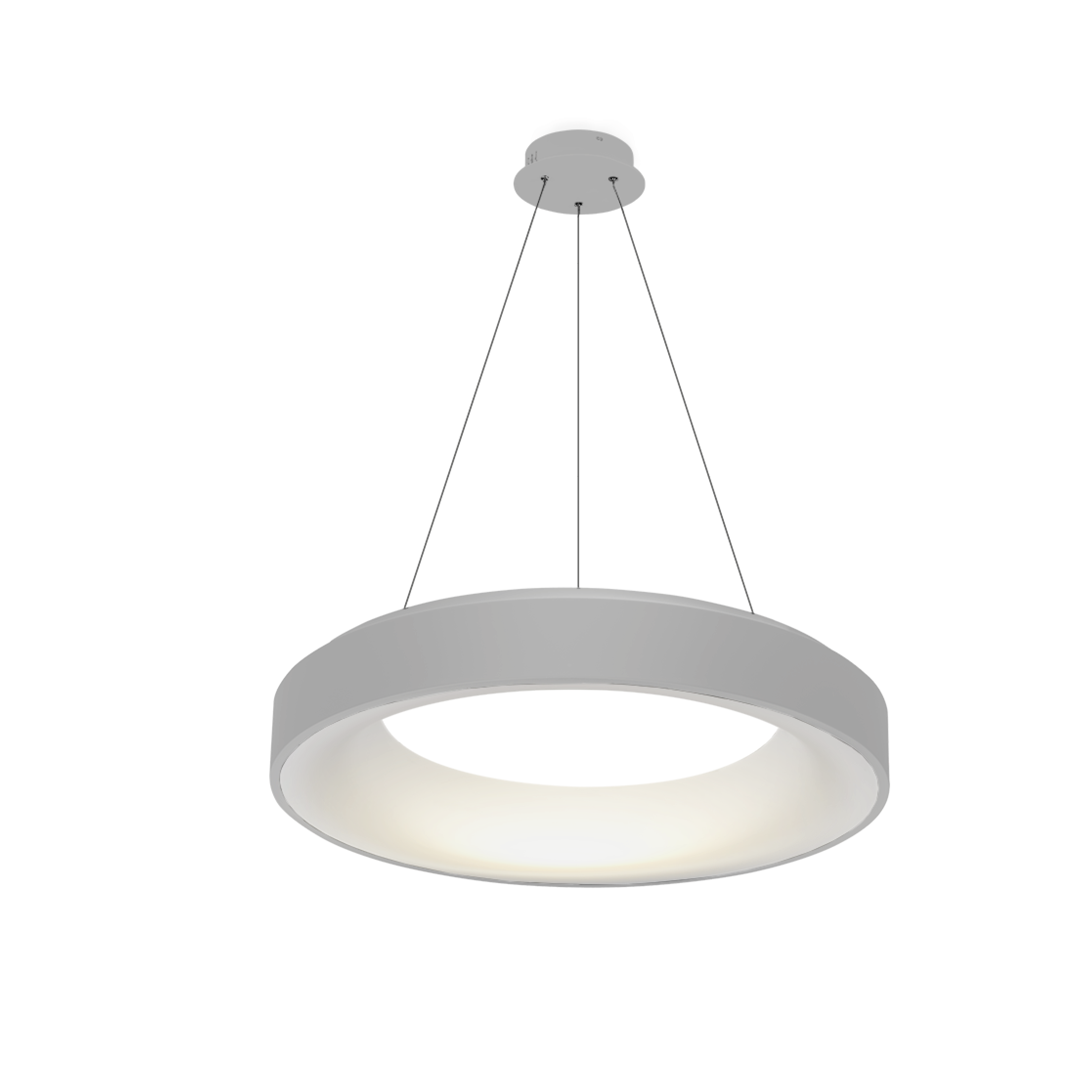 Hanging LED lamp Sovana 45 Gray