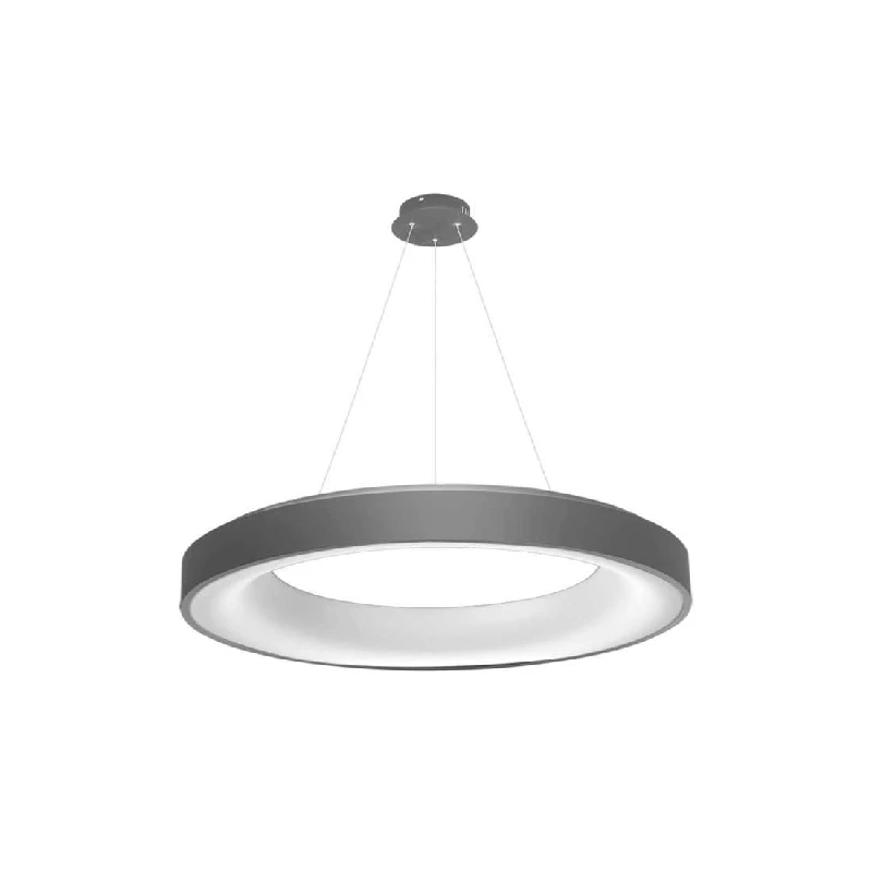 Hanging LED lamp Sovana 80 Gray