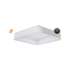 Ceiling lamp Square Solvent 80 Smart WIFI White