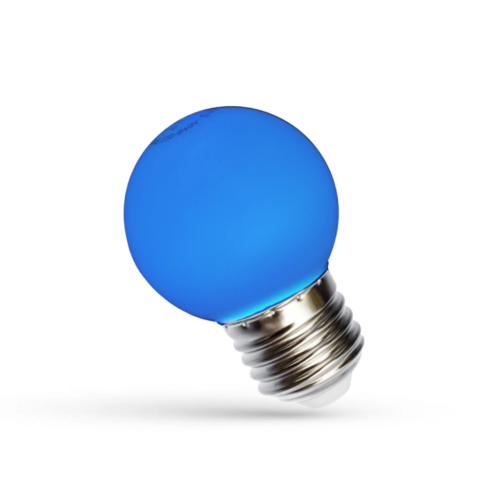 1W E27 LED bulb BULB, blue