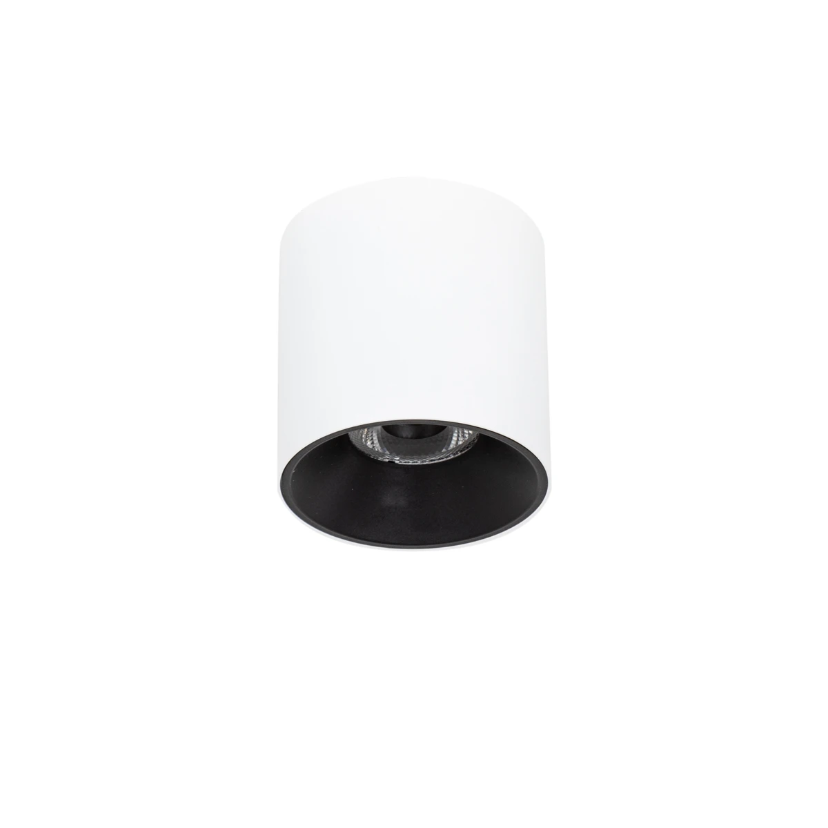 Ceiling light Altisma white/black ø9.5