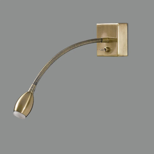 Wall directional lamp Flex Brass