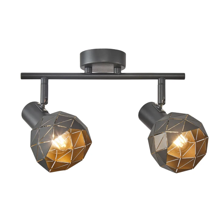 Ceiling lamp Harley Gray Gold