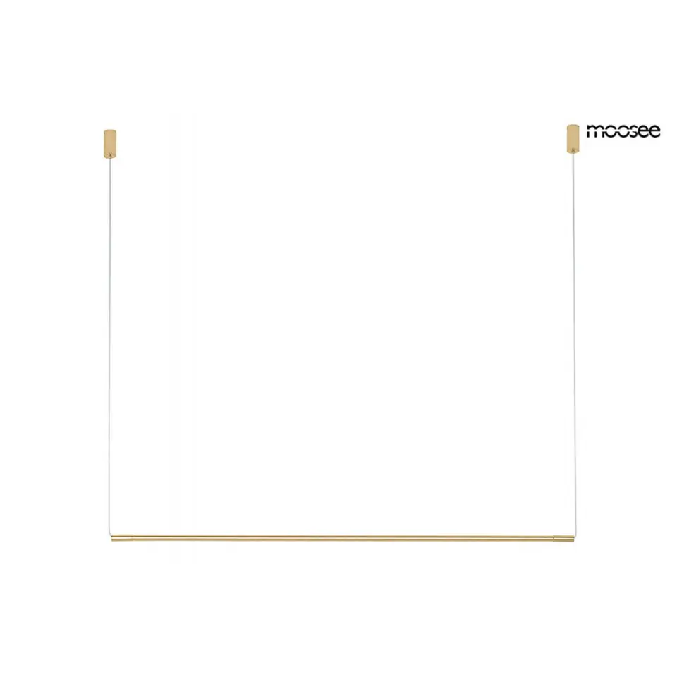 moosee-lampa-wiszaca-ombre-level-100-zlota 14W Pakabinamas LED šviestuvas OMBRE LEVEL 100 MSE1501100132
