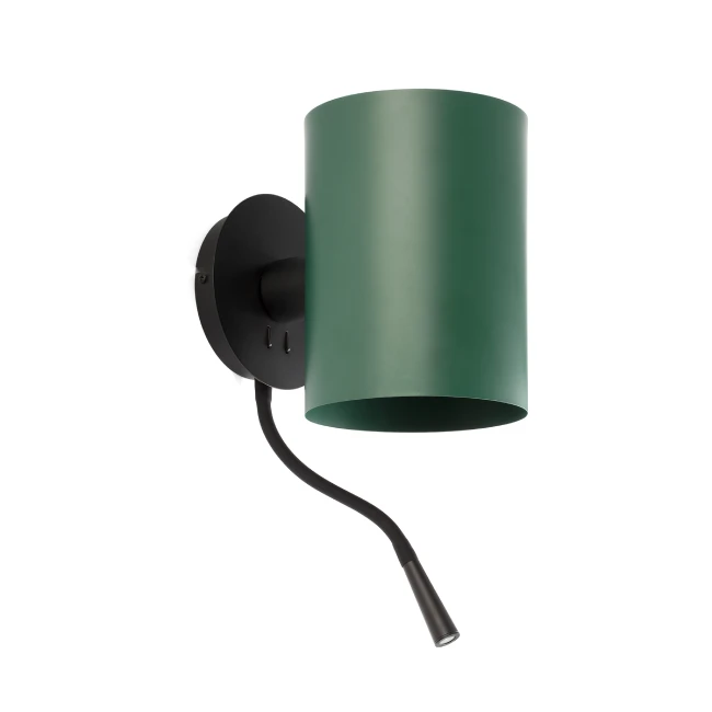 Wall directional lamp GUADALUPE Green