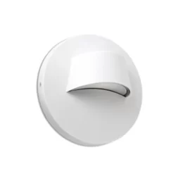 Outdoor wall lamp BROW White
