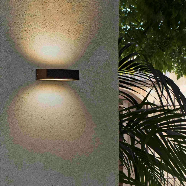 Outdoor wall lamp DORO-13 Rust