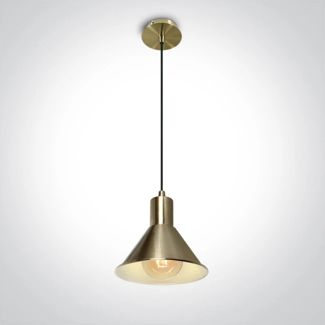 Hanging lamp 63118/BBS Brass