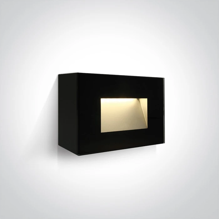 4W Wall outdoor lamp 67076/B/W Black 3000K IP65