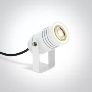 Įsmeigiamas LED lauko šviestuvas 67198G/W Baltas IP65