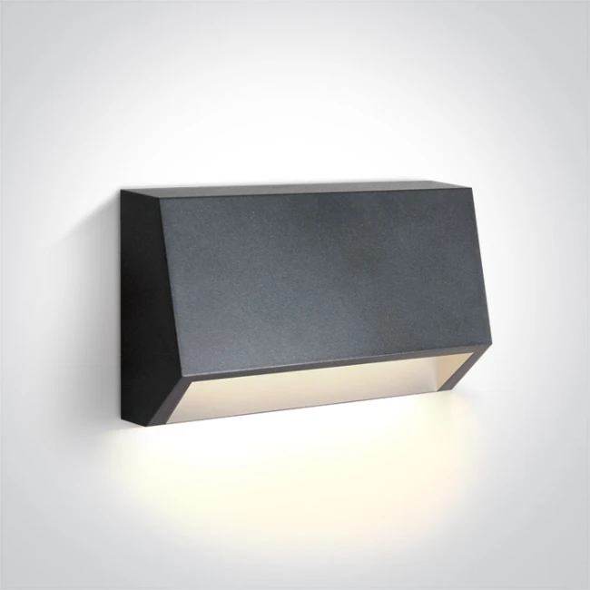 1.5W Outdoor wall lamp 67386A/AN/W Anthracite 3000K IP65